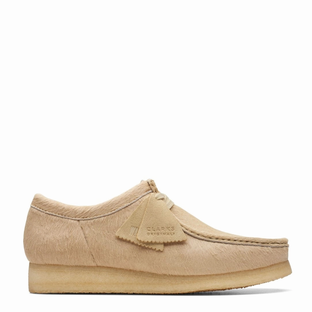 Clarks Originals Wallabee Shoe Maple Hair On Light Fest