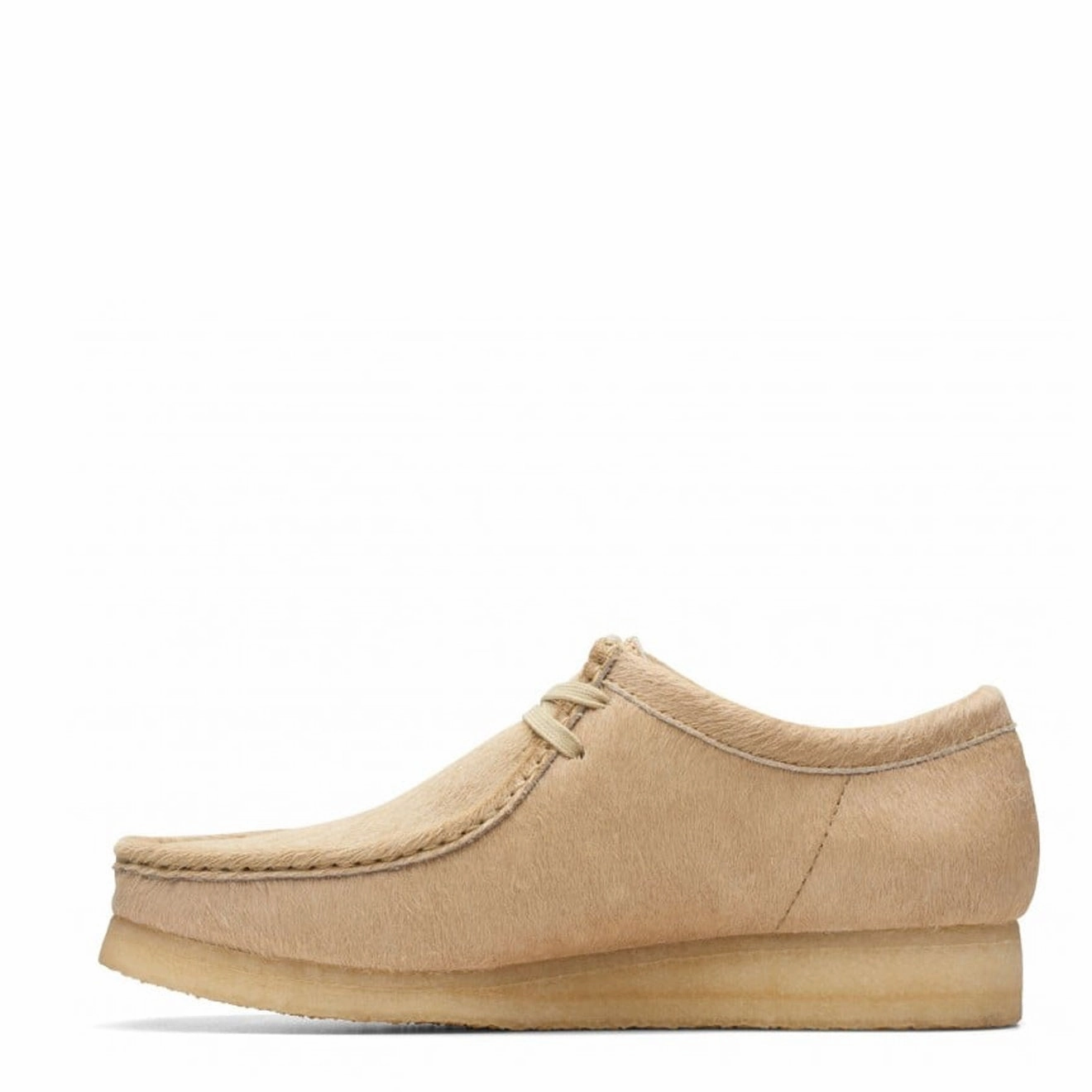 Clarks Originals Wallabee Shoe Maple Hair On Soft Upper