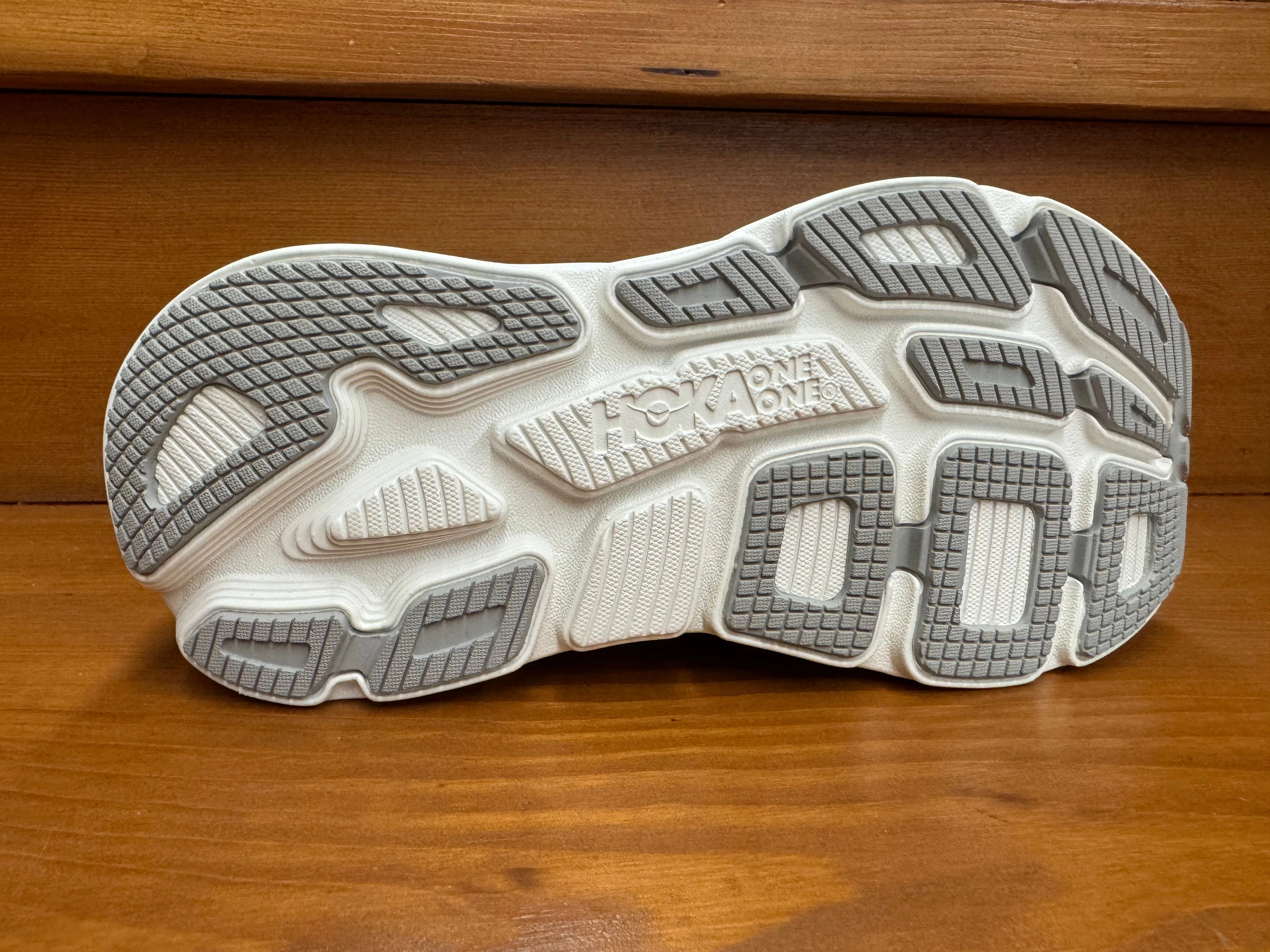 Hoka Bondi 7 Harbor mist/White  1110519 HST & 1110531 HST women's Stylish Gear running in a trail race shoes