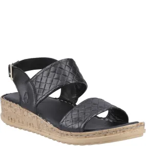 Sandal Cleaning Hush Puppies Ebony Woven Sandal