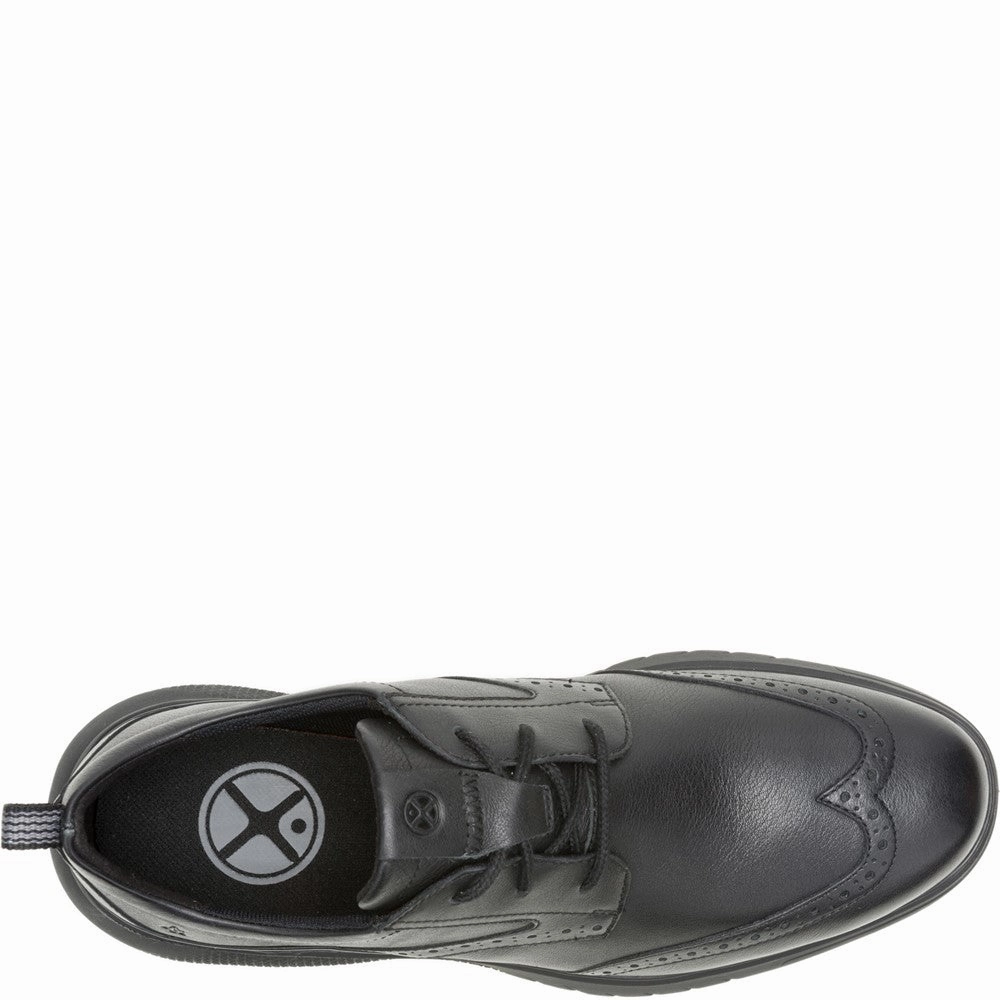 Earth Tone Hush Puppies Advance Wingtip Shoe