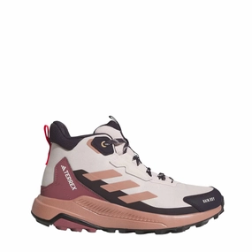 Adidas Terrex Womens Terrex Anylander Hiking boots Mid R.Rdy Purple / Red performance technology Insole Cover