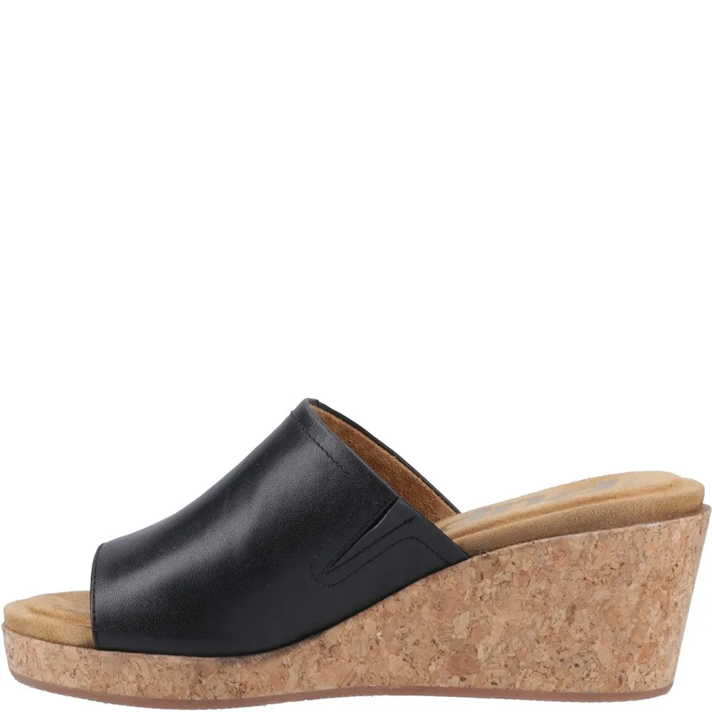 Easy on off Casual Appeal Hush Puppies Willow Slide Wedge