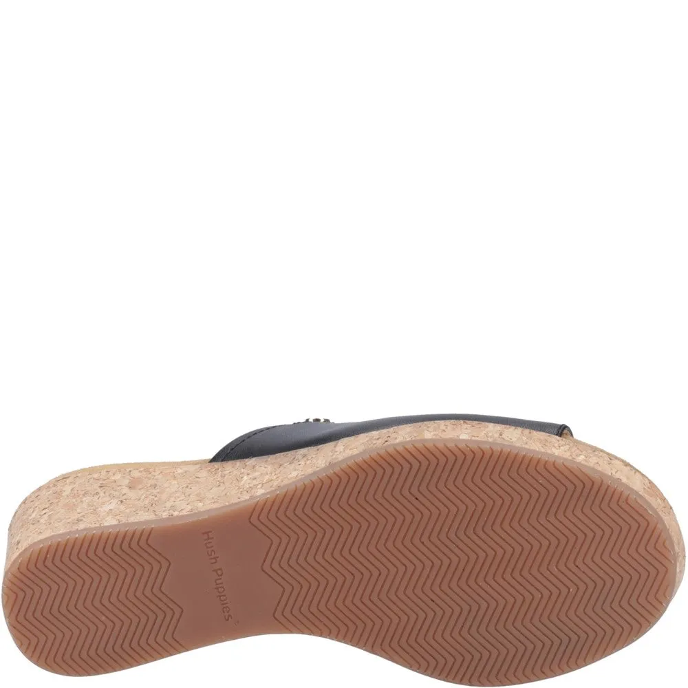 Ventilated Stylish Shoes Hush Puppies Willow Slide Wedge