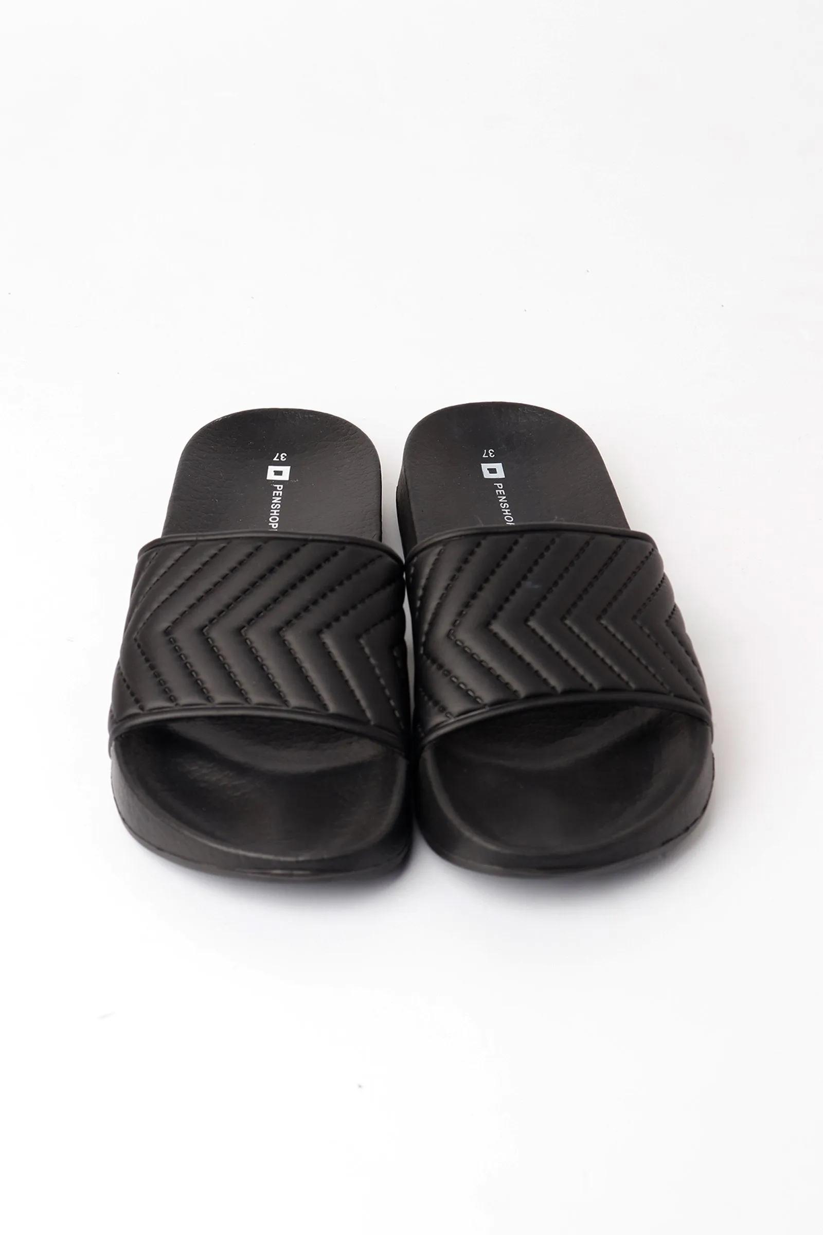 Winter Sock Slippers Synthetic Leather Sliders