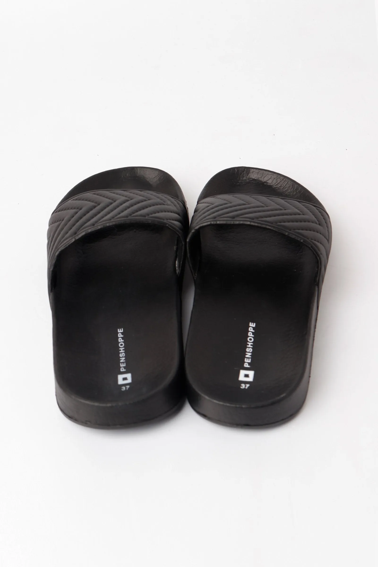 Synthetic Leather Sliders Slides Fur