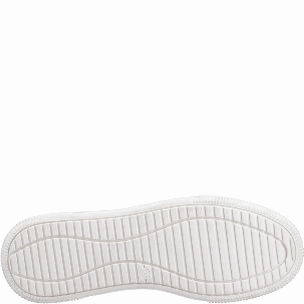 Hush Puppies Martha Trainer running on a treadmill shoes