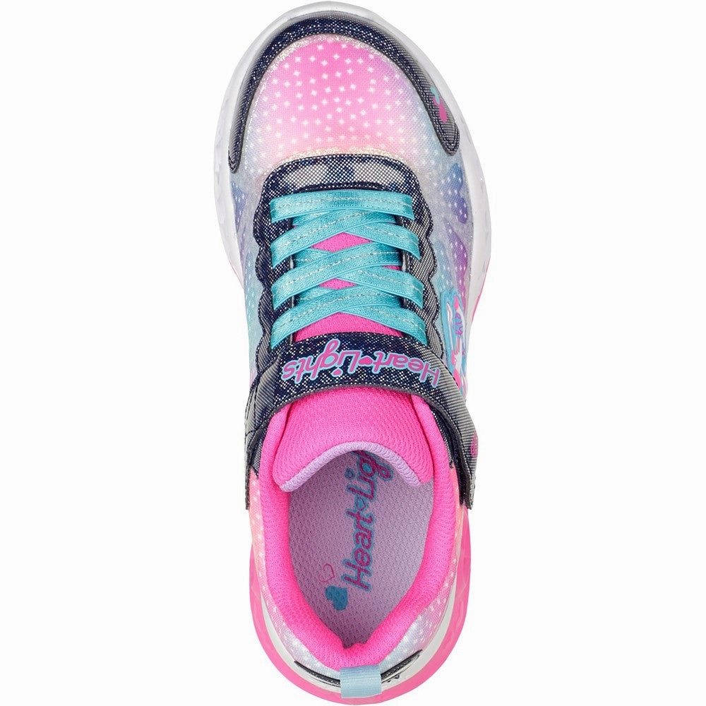 Skechers Flutter Heart Lights Simply Love Trainers Shore Hike Everyday Outfit