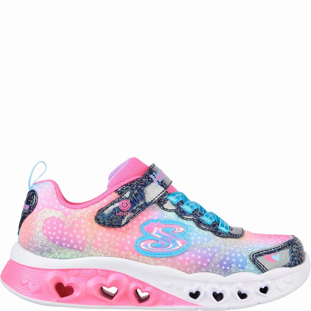 Skechers Flutter Heart Lights Simply Love Trainers Unisex style