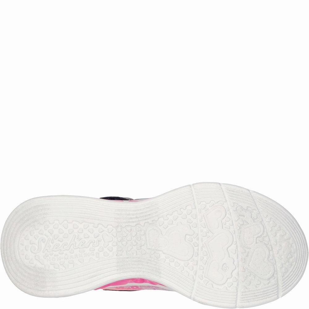 Skechers Flutter Heart Lights Simply Love Trainers fashion pick