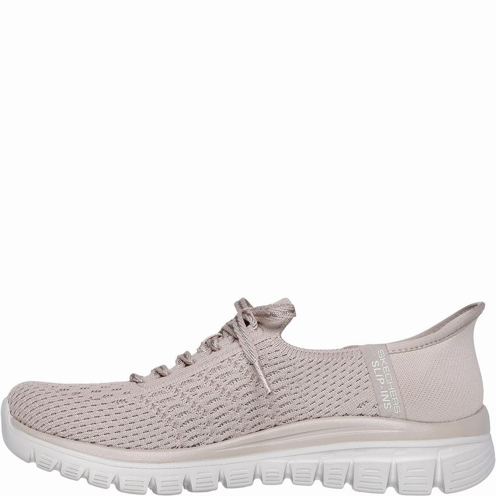 ShockAbsorbing Outdoor Ready Skechers Graceful First Blush Trainer