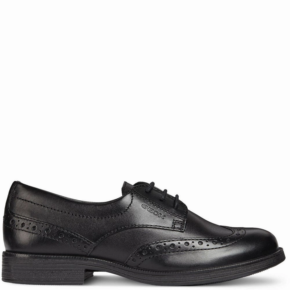 Geox J Agata D Junior School Shoes Smooth Flex bike ride