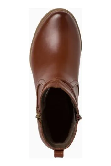 Comfortable backstay Everyday Use Jana Ladies Ankle Boot 25362 brown