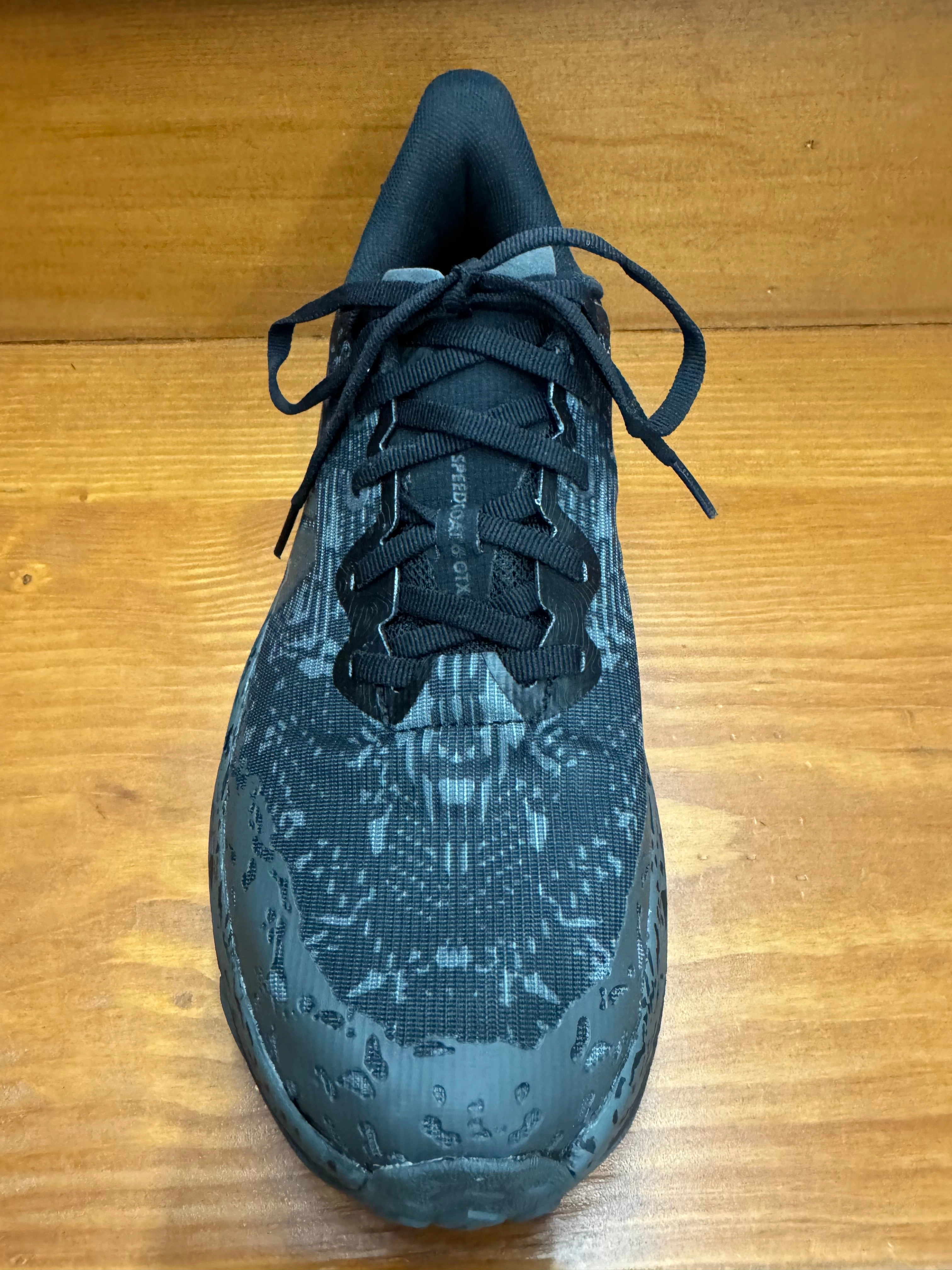 Hoka Speedgoat 6 GTX Black/Outer Orbit 1155151-BCKT & 1155771-BCKT Padded Tongue