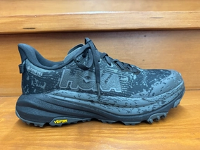 Hoka Speedgoat 6 GTX Black/Outer Orbit 1155151-BCKT & 1155771-BCKT polka-dotted