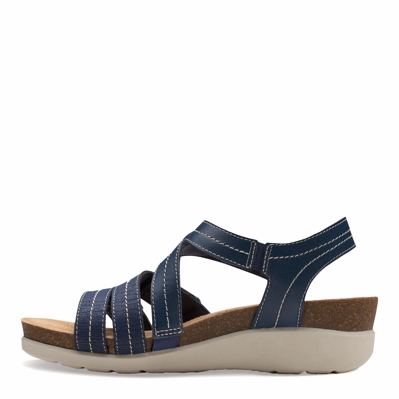 Women's Clarks, Calenne Clara Sandal Breathable Linings Mobility Boost