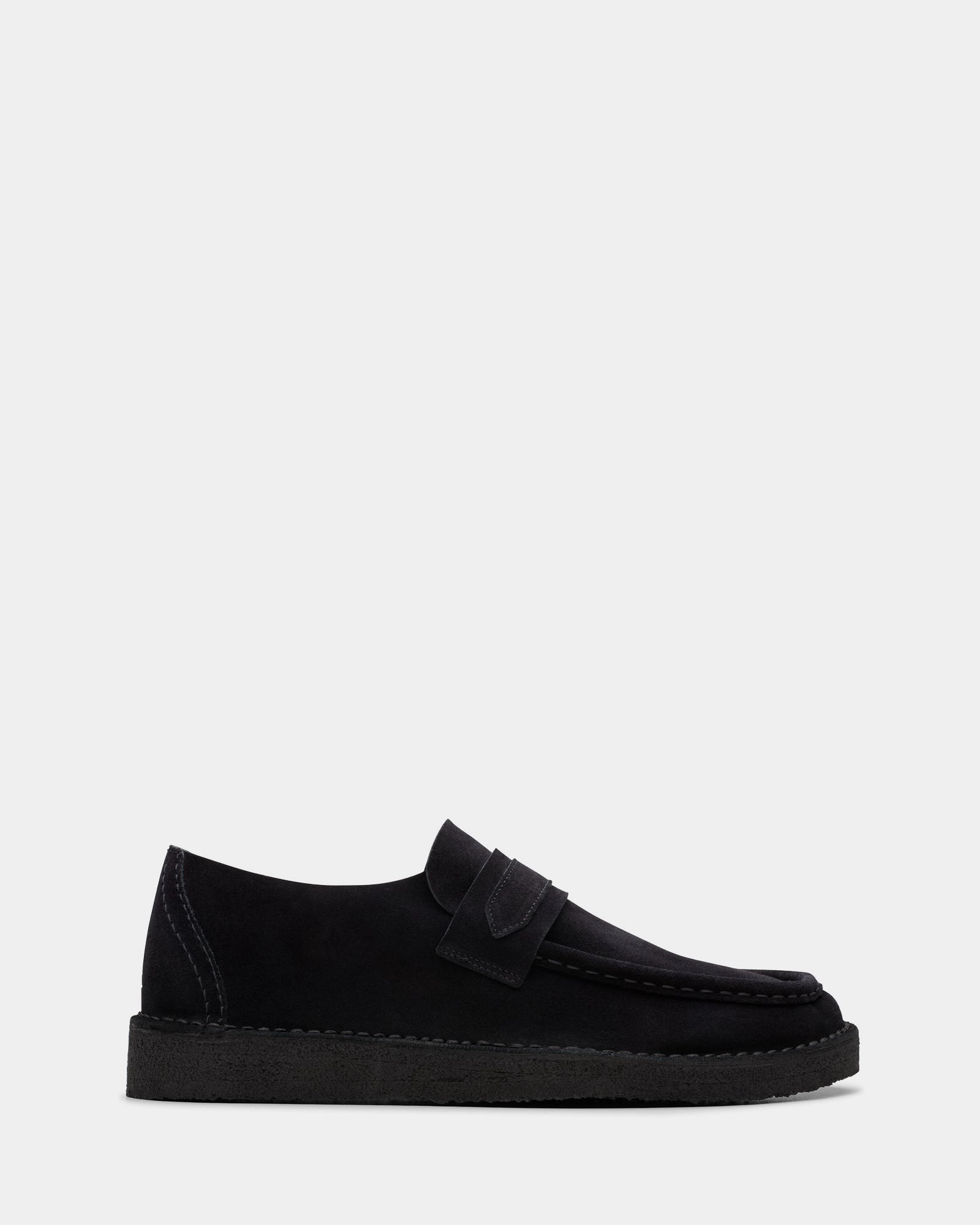 Buckle Closure Daily Walk Nomad Loafer Black Suede