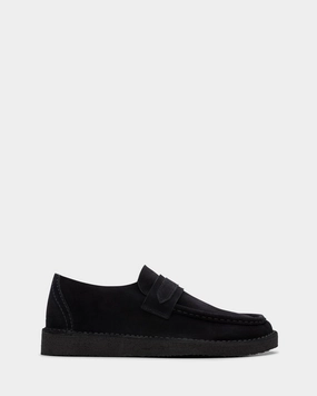 Buckle Closure Daily Walk Nomad Loafer Black Suede