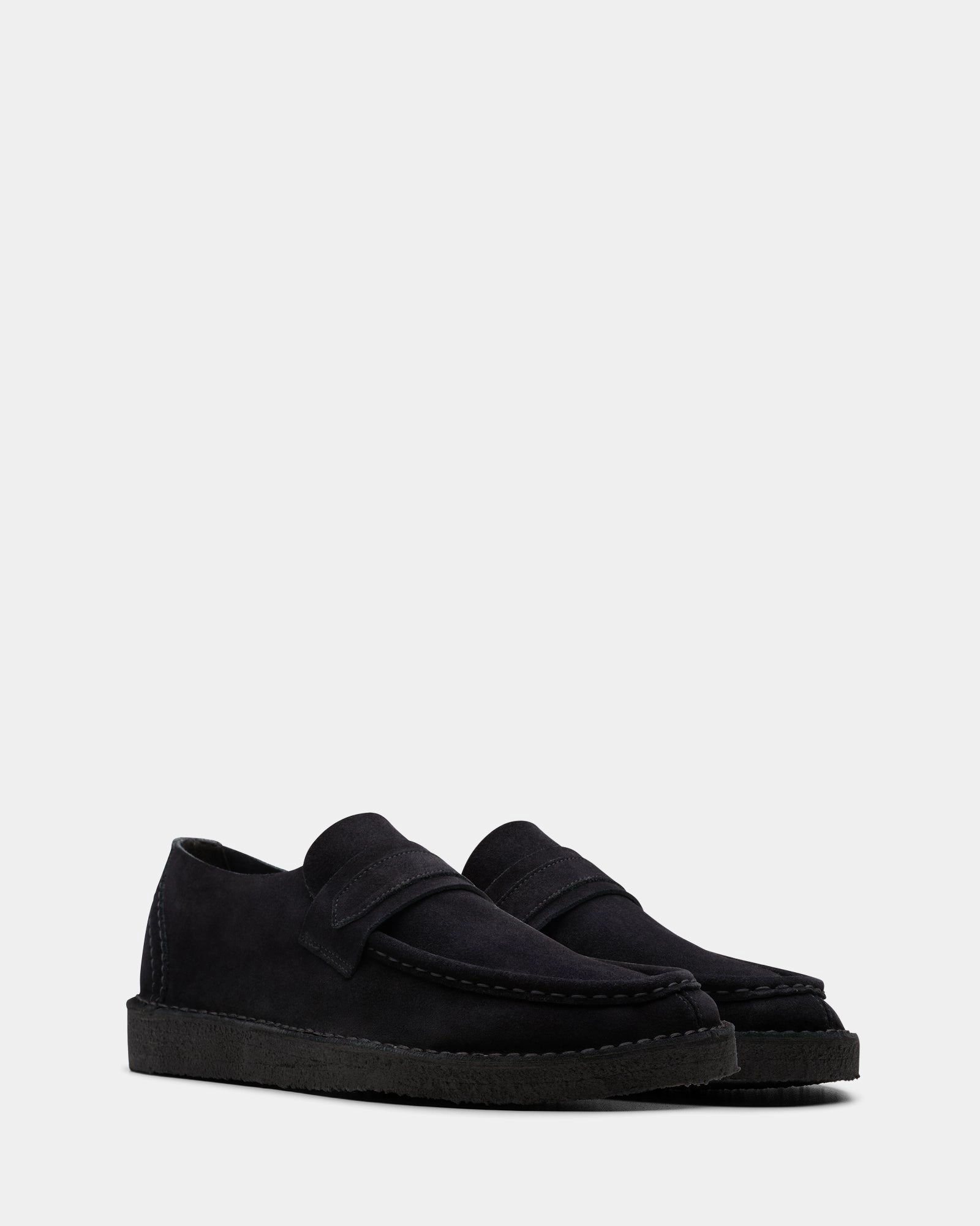 Sandals Elastic laces Nomad Loafer Black Suede
