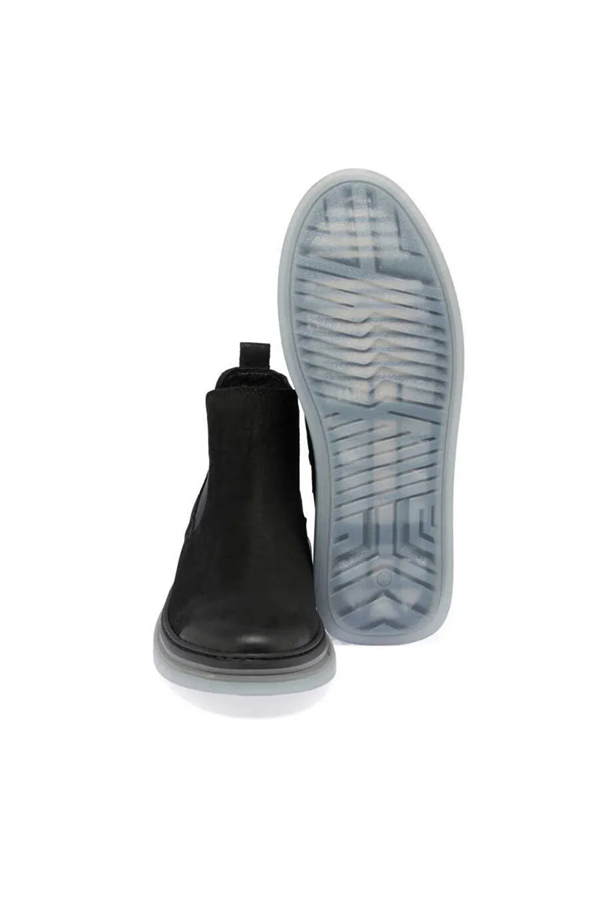 Fur Snow Boots Tergan Men's Nubuck Leather Casual Boots