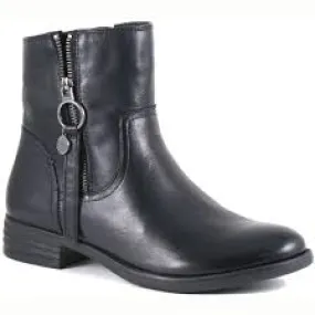 Bussola Taylor - Black Vintage Round Toe