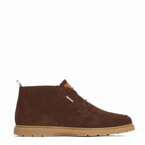 Winter Walk Urban Hiker Barbour Tucker Chukka Boot Coffee Suede