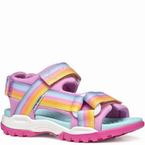 Geox J Borealis Girl Junior Sandals Active Lifestyle Urban Commute