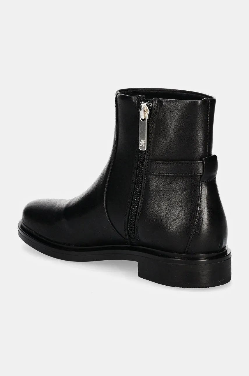 Adidas Running Bounce Shoes Th Chain Leather Low Bootie