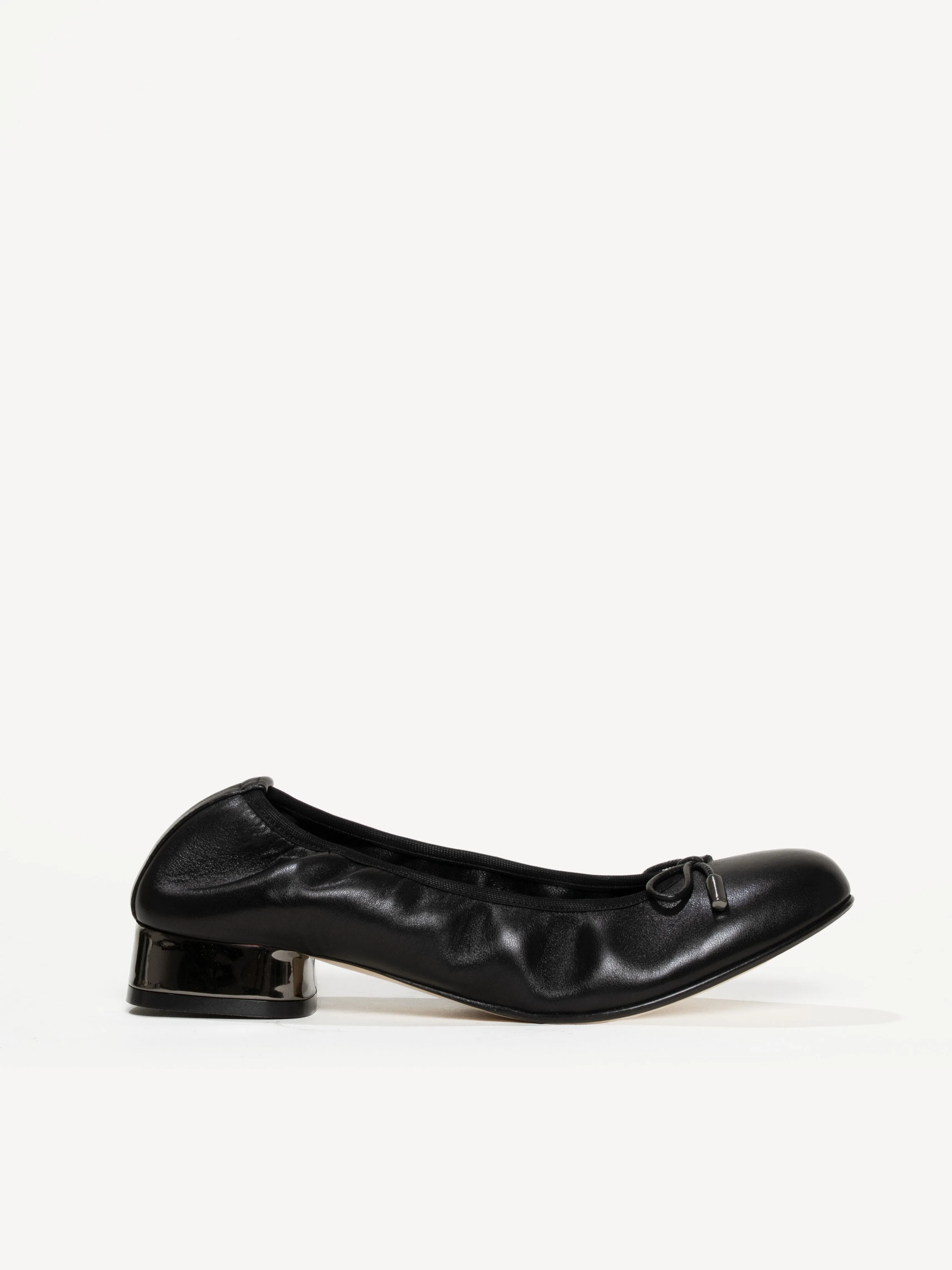 The Donatella Square Flat Shoes