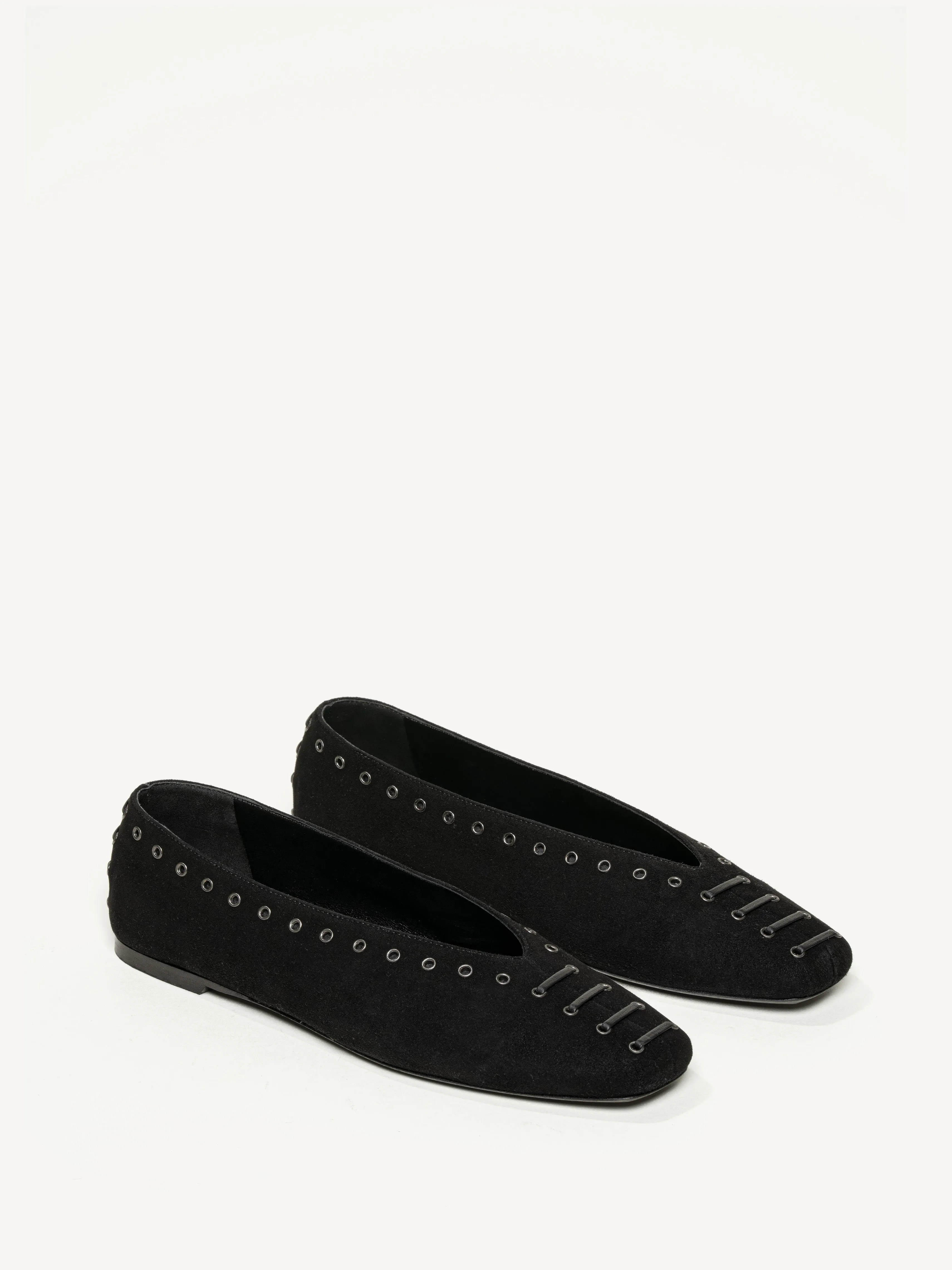 Woven Shoes Flats The  Mina