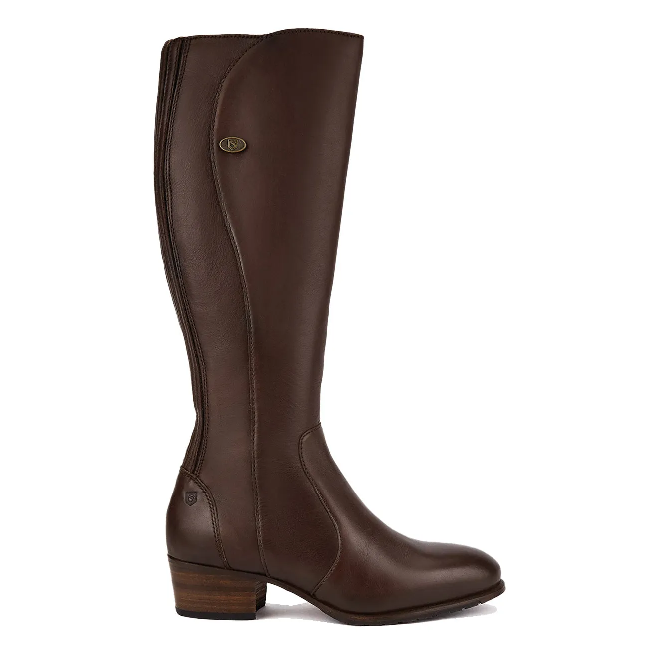 Comfortable Stride Dubarry Womens Downpatrick Boot Old Rum