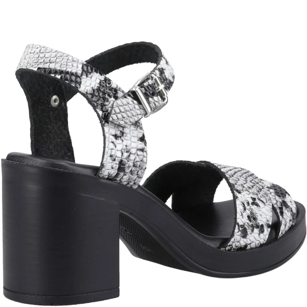 Hush Puppies Georgia Party Heel Comfy Vacation Sandals Sandal Customization