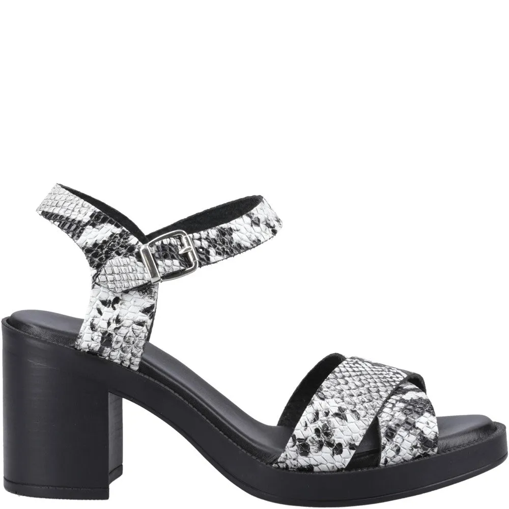 Hot Weather Black Chic Hush Puppies Georgia Party Heel