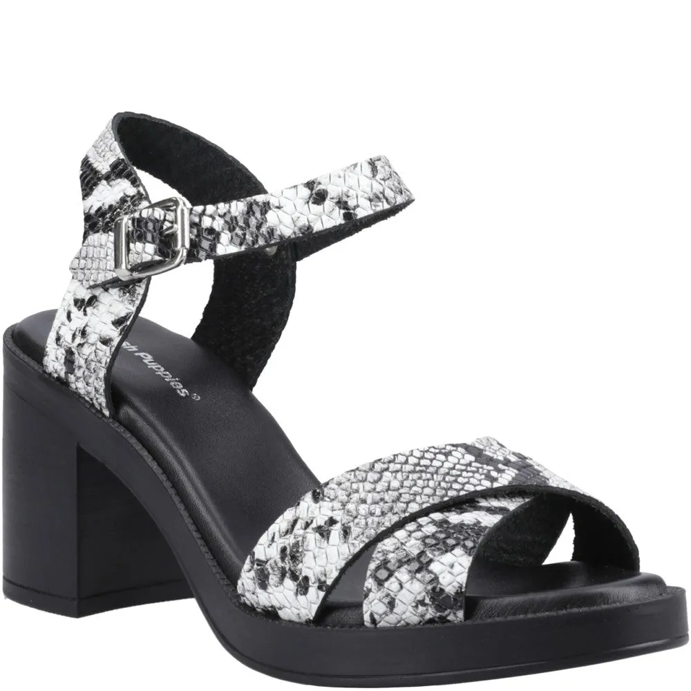 Hush Puppies Georgia Party Heel Winter Warm Light Travel Sandals