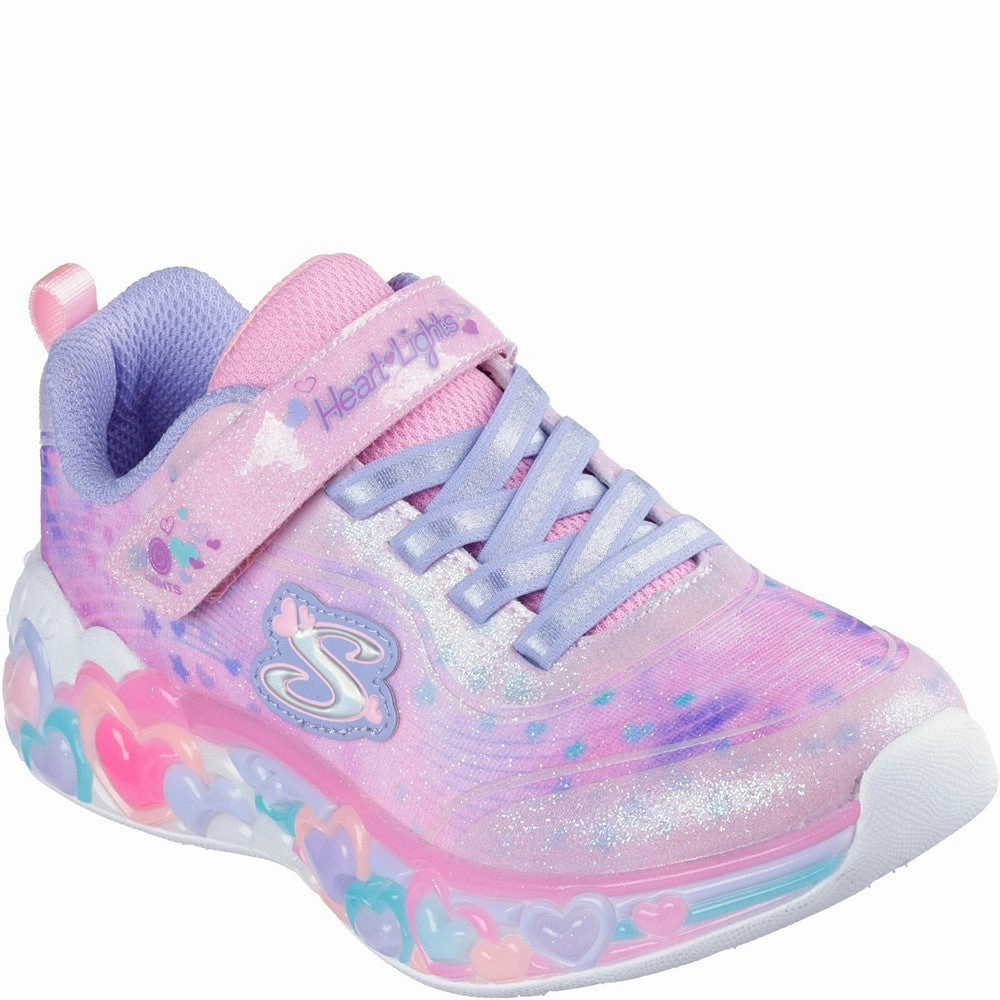 Soft Skechers Eternal Heart Lights Trainers