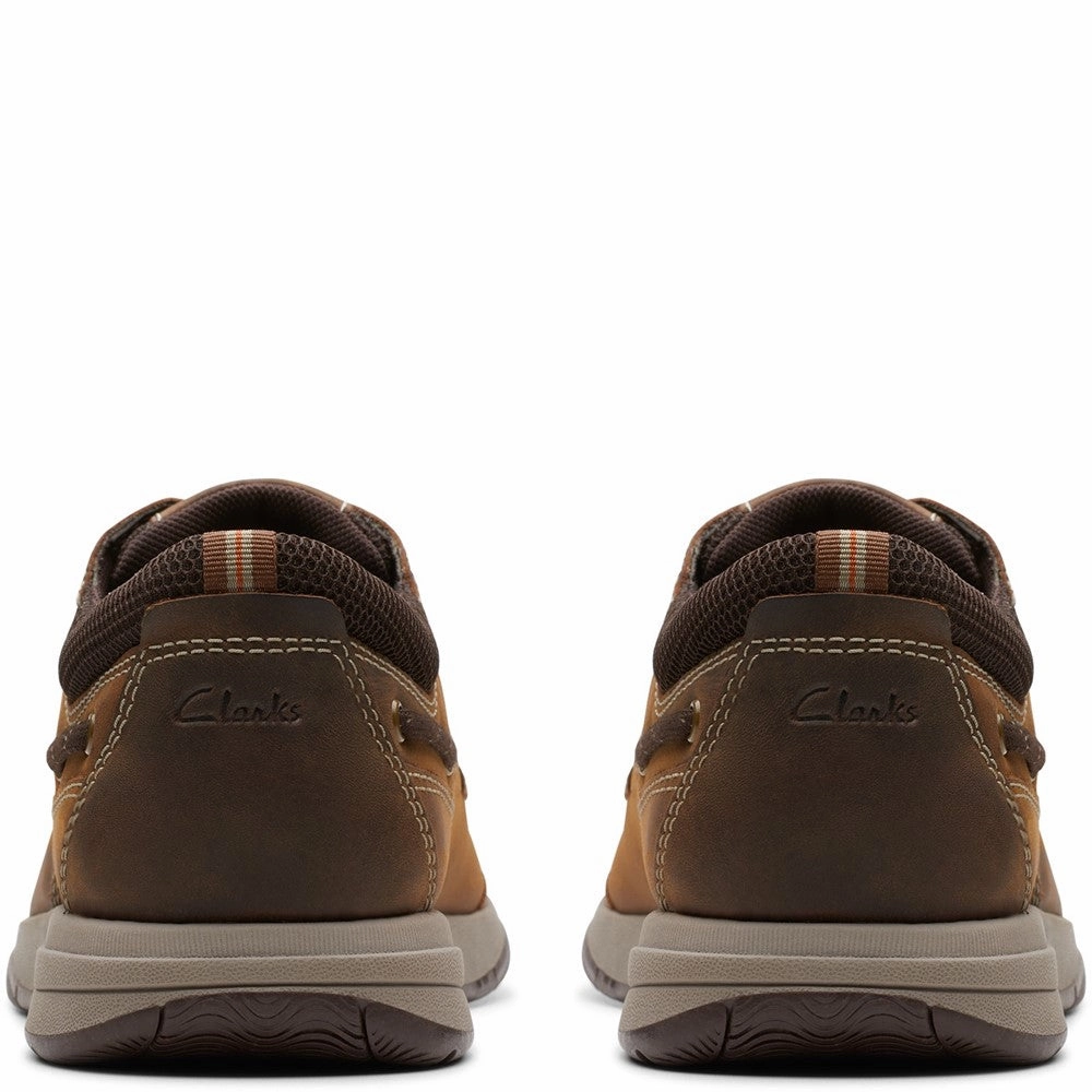 Clarks Sailview Lace Shoes Look Walk Plain Step