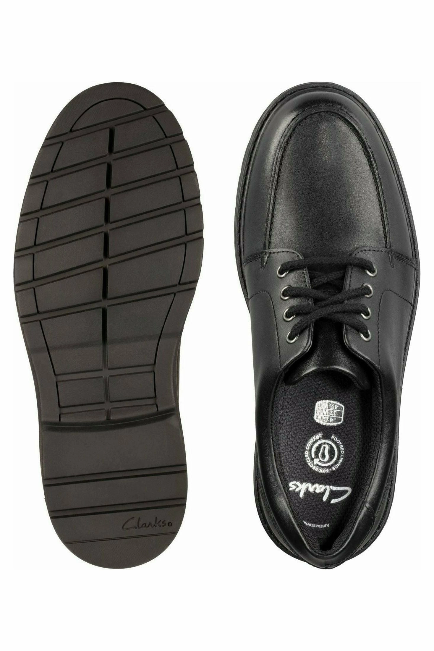 Easy Fit Clarks Loxham Pace Youth black