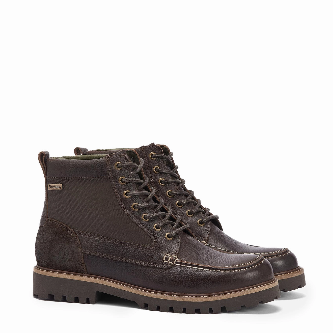 Urban Adventure Barbour Sheene Moc Toe Boot Brown