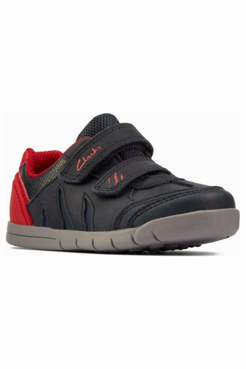 Clarks Rex Play Toddler navy red Italian Mode