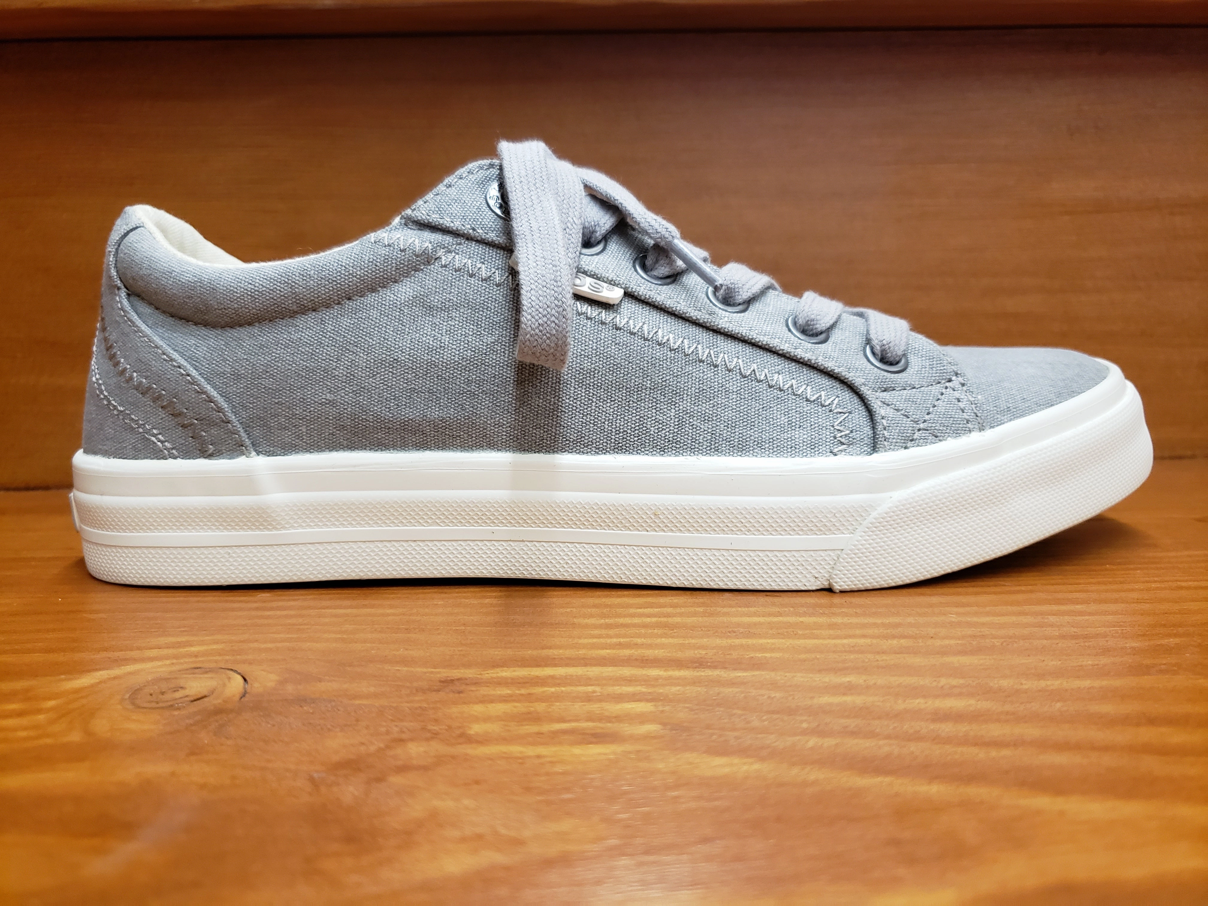 Taos Plim Soul Grey washed canvas Flexible Material