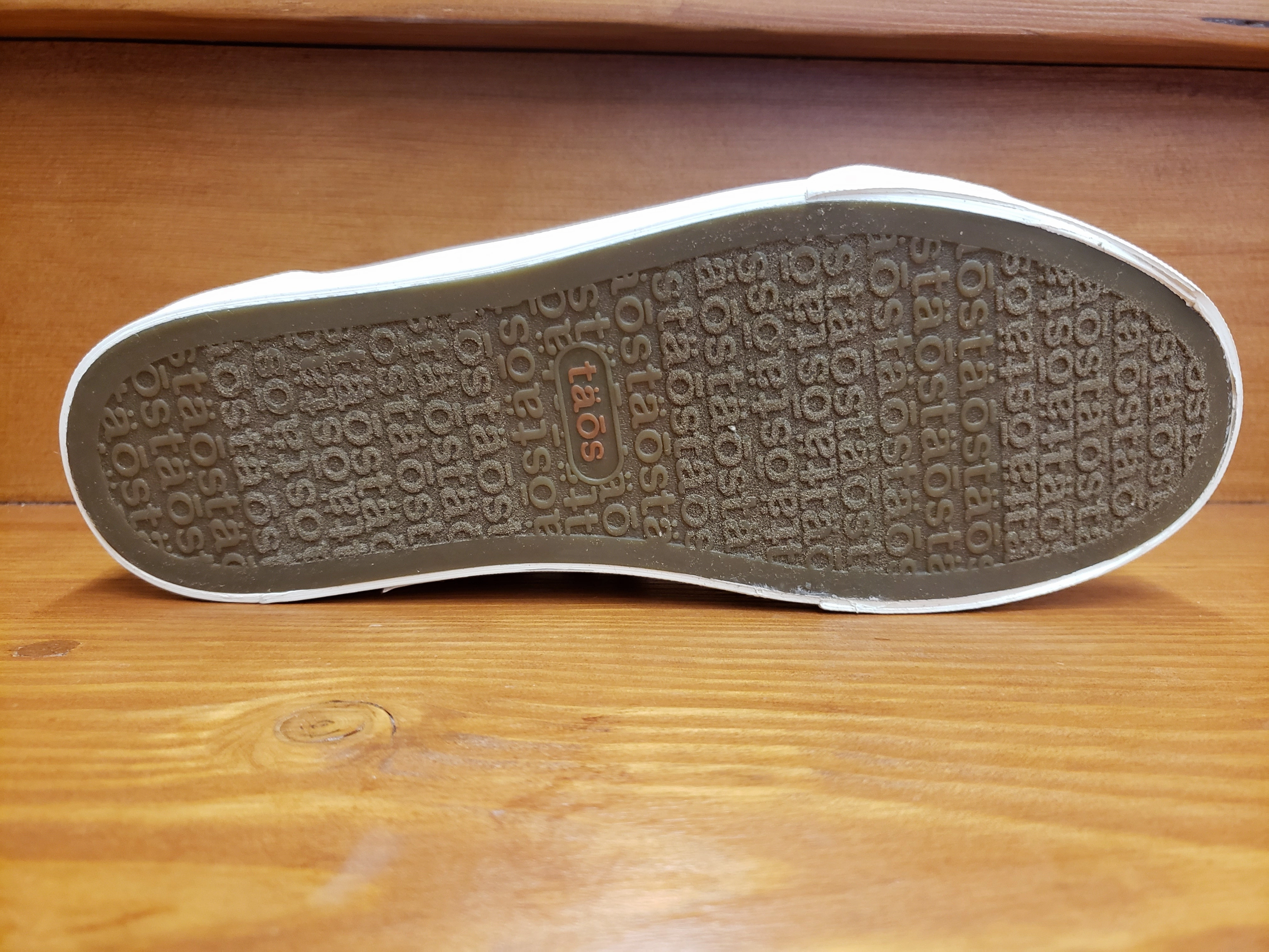 Detachable Insole Taos Plim Soul Grey washed canvas