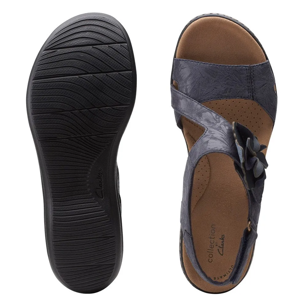 Breath Panel Comfortable Sole Clarks Laurieann Bea Riptape Sandals