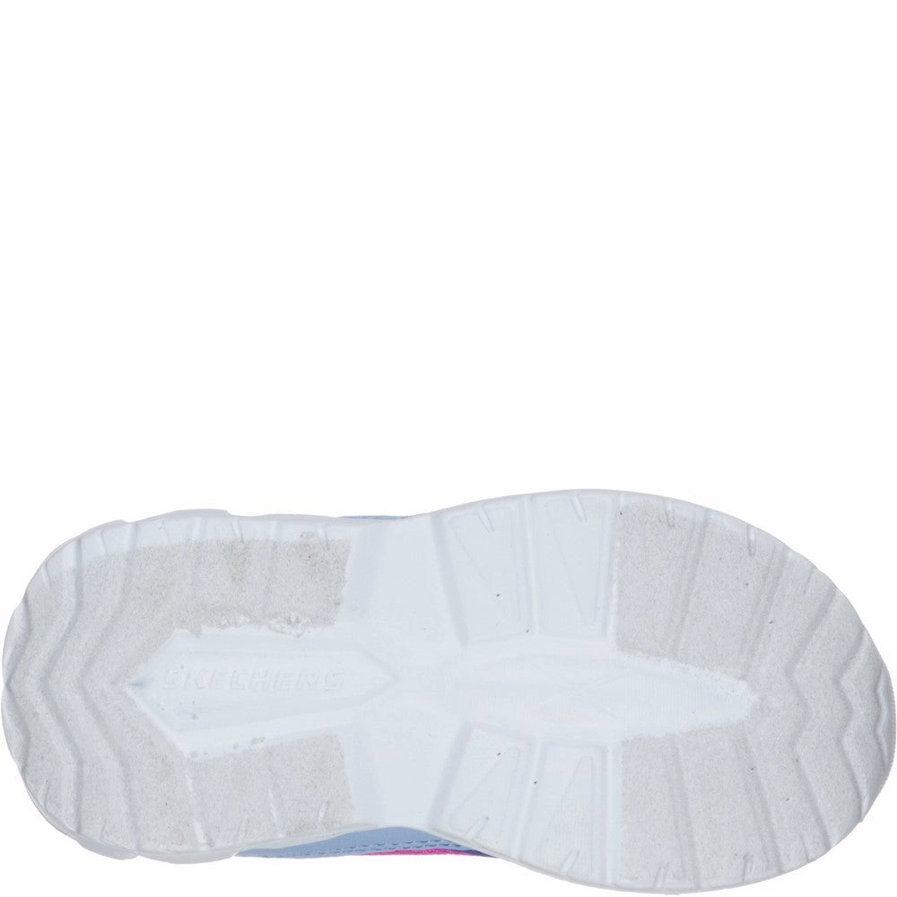 mules Skechers S Lights Magna-Lights Goal Achiever Touch Fastening Trainer