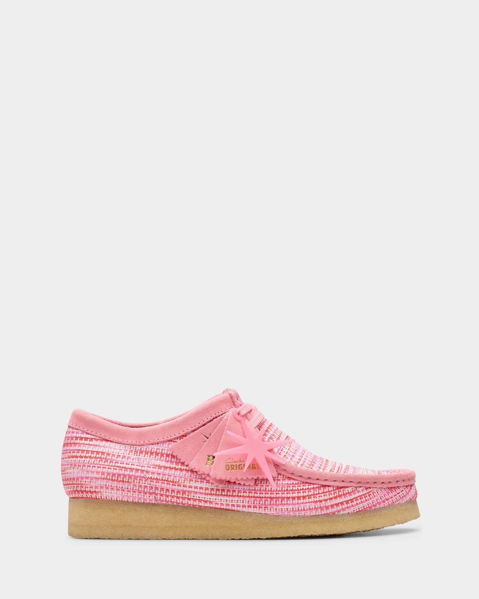 Wallabee X Bott Pink Interest Clear Step