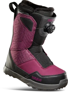 Thirtytwo Shifty Boa W's '22 Black Purple Snow Boots Best Snow Boot Brands