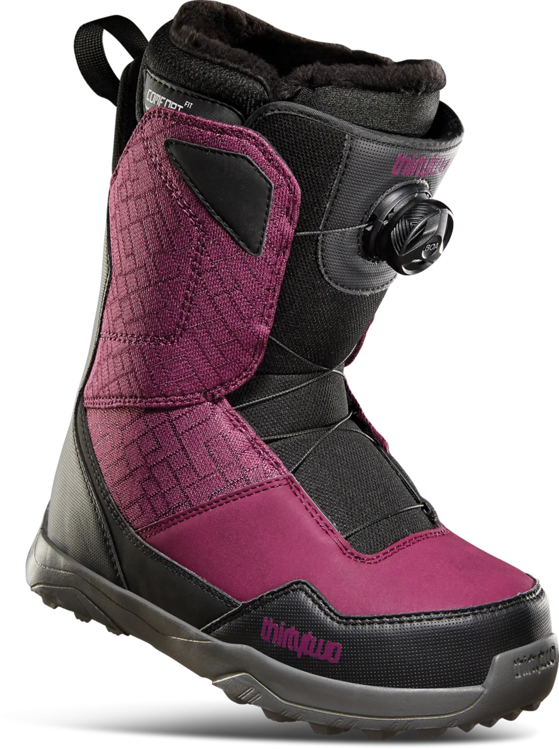 Snow Boots Thirtytwo Shifty Boa W's '22 Black Purple Snow Boots