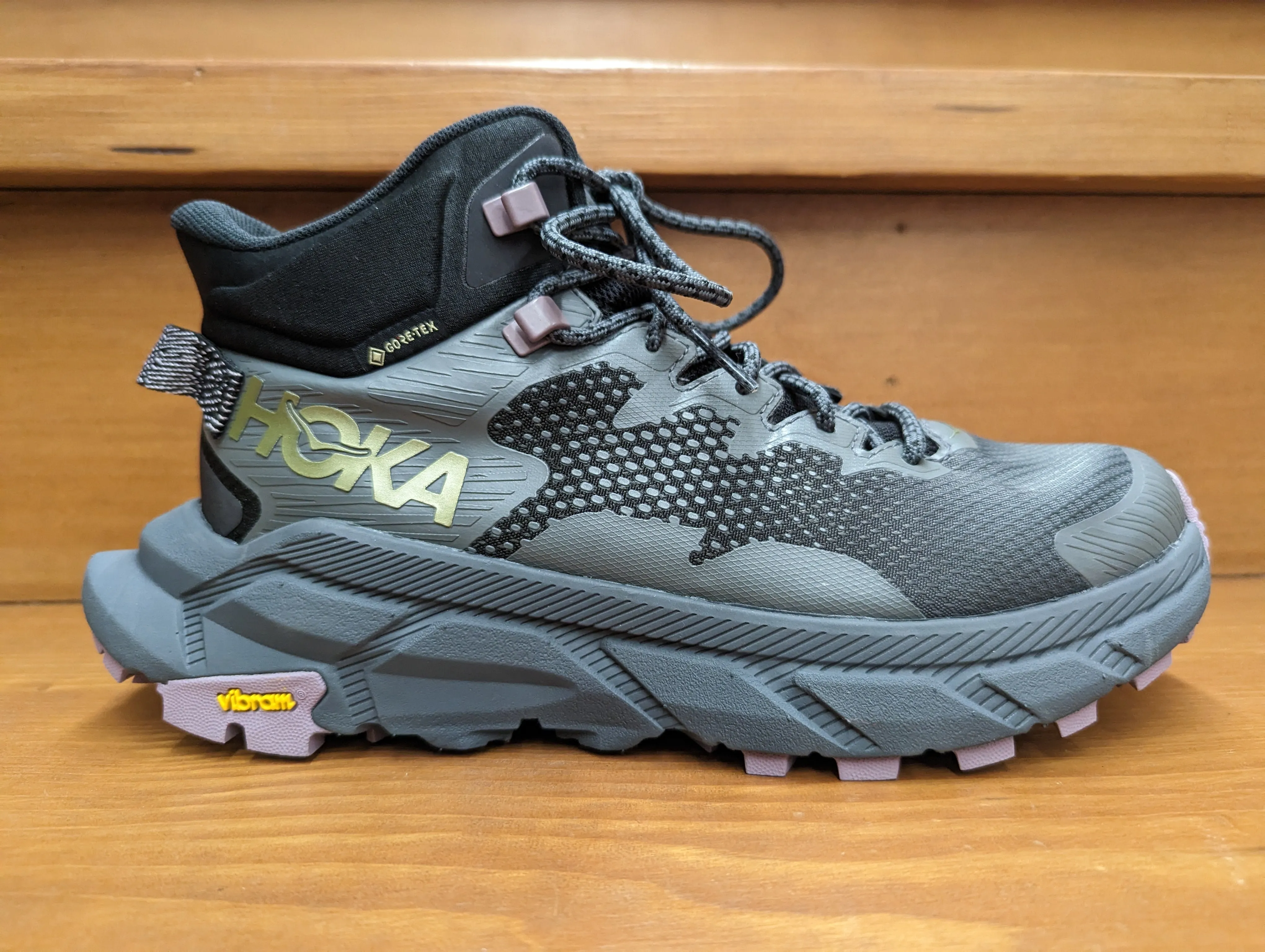 Power walking Hoka Trail Code GTX Black/Castlerock 1123166-BCSTL
