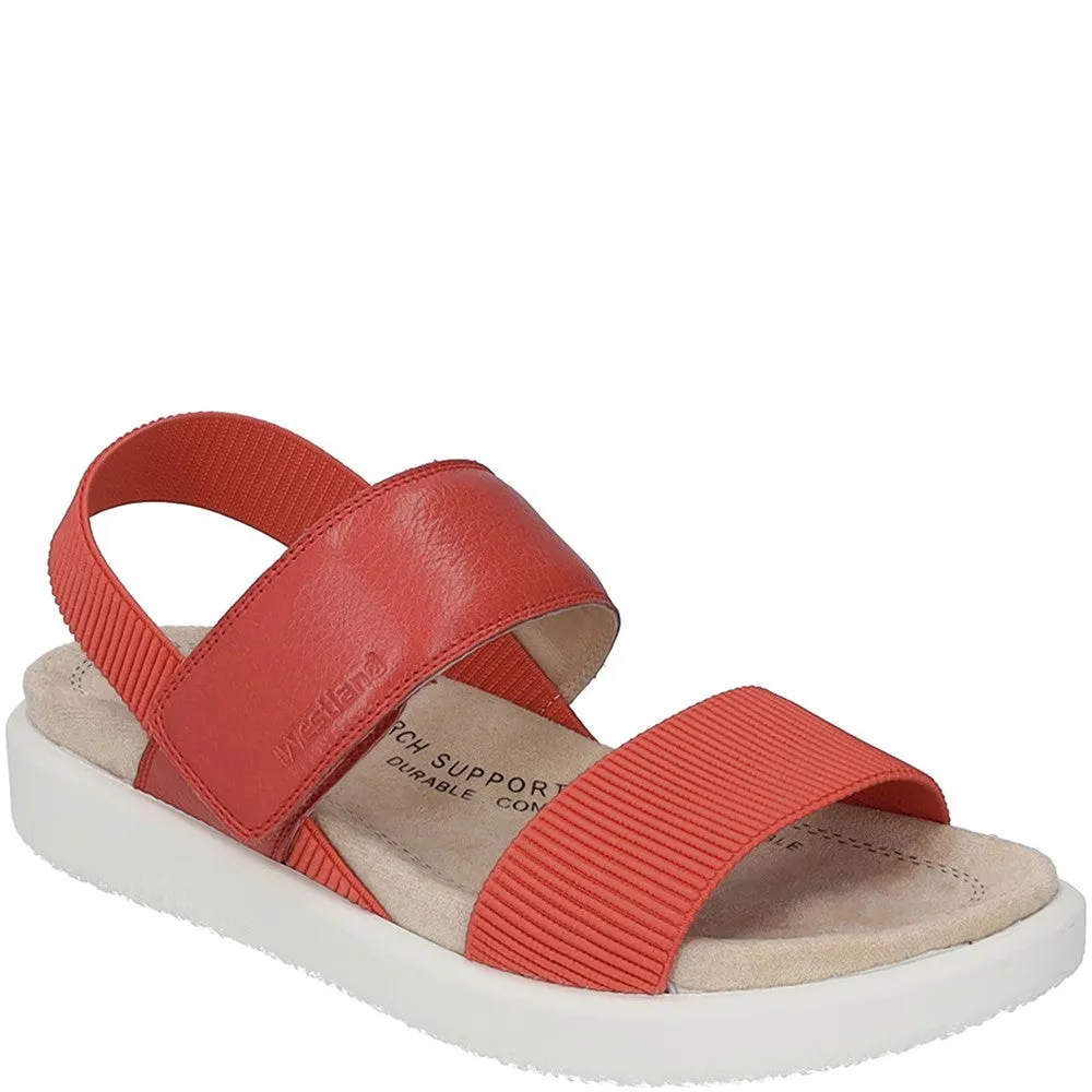 Josef Seibel Albi comfort summer sandal Cutout Bright Pop