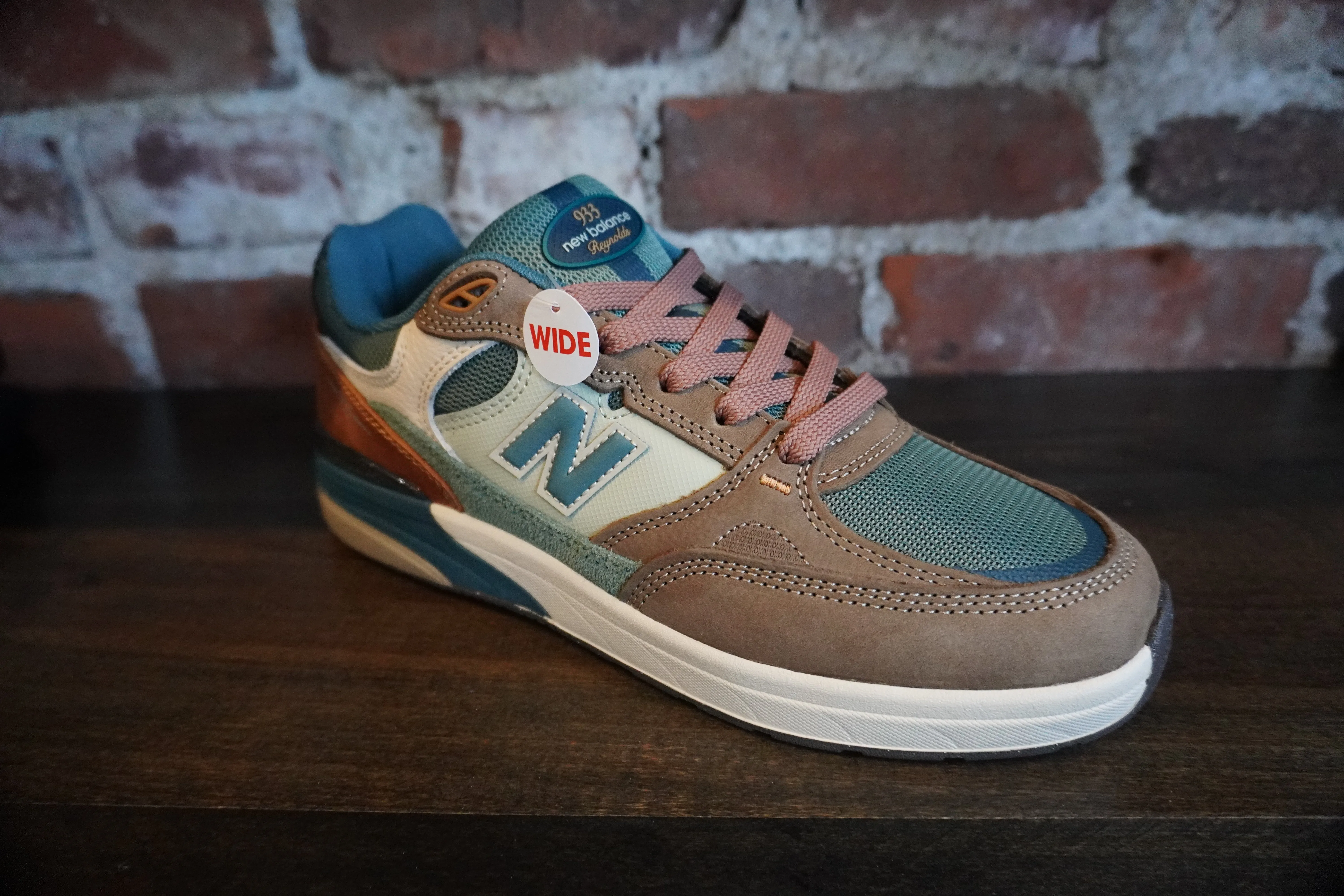 574 New Balance Purple NB Numeric Andrew Reynolds 933 brown/green