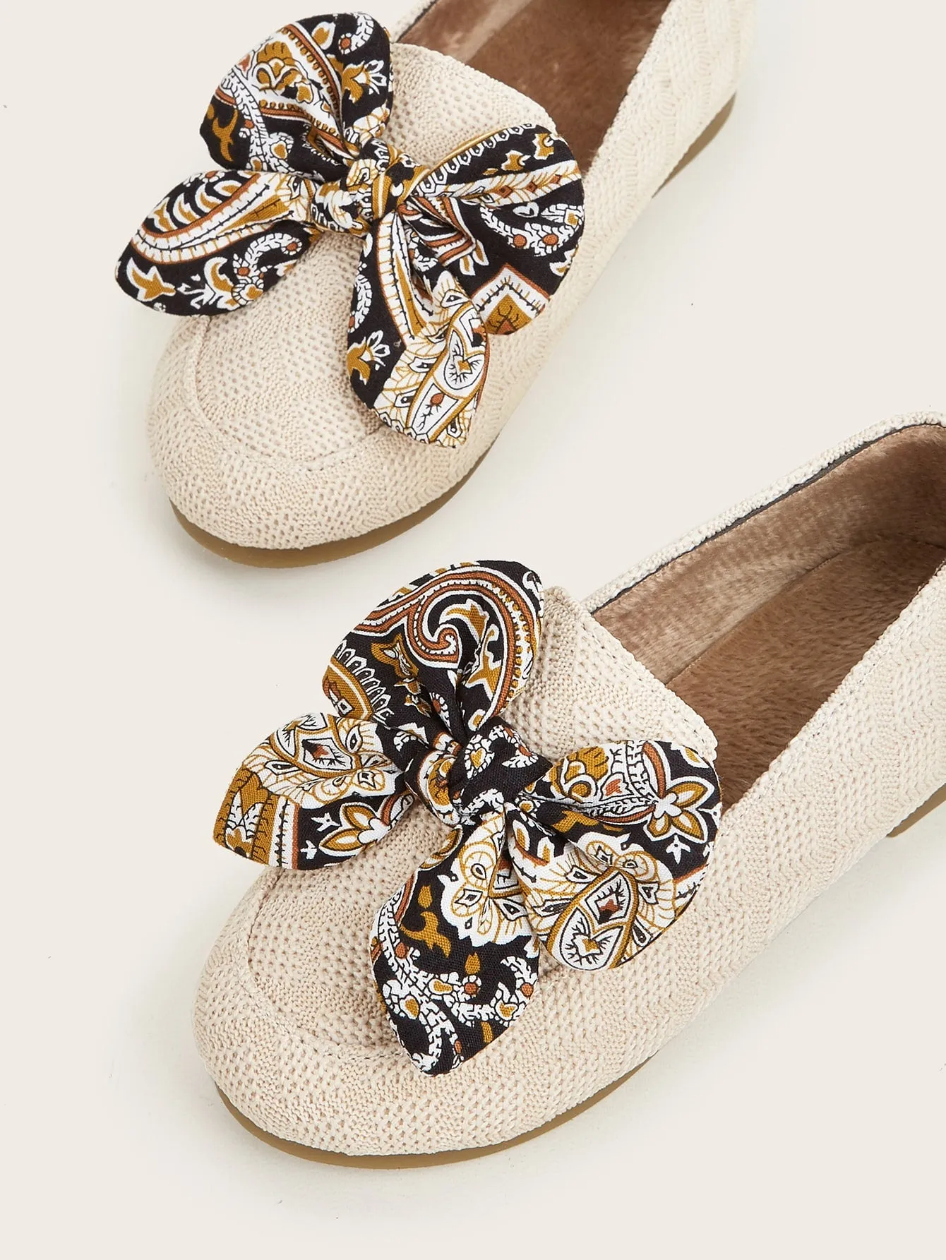 Buy Asics Running Shoes Toddler Girls Bow Decor Knit Detail Flats